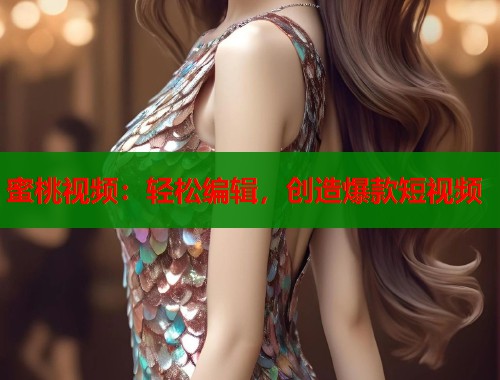蜜桃视频：轻松编辑，创造爆款短视频  第1张